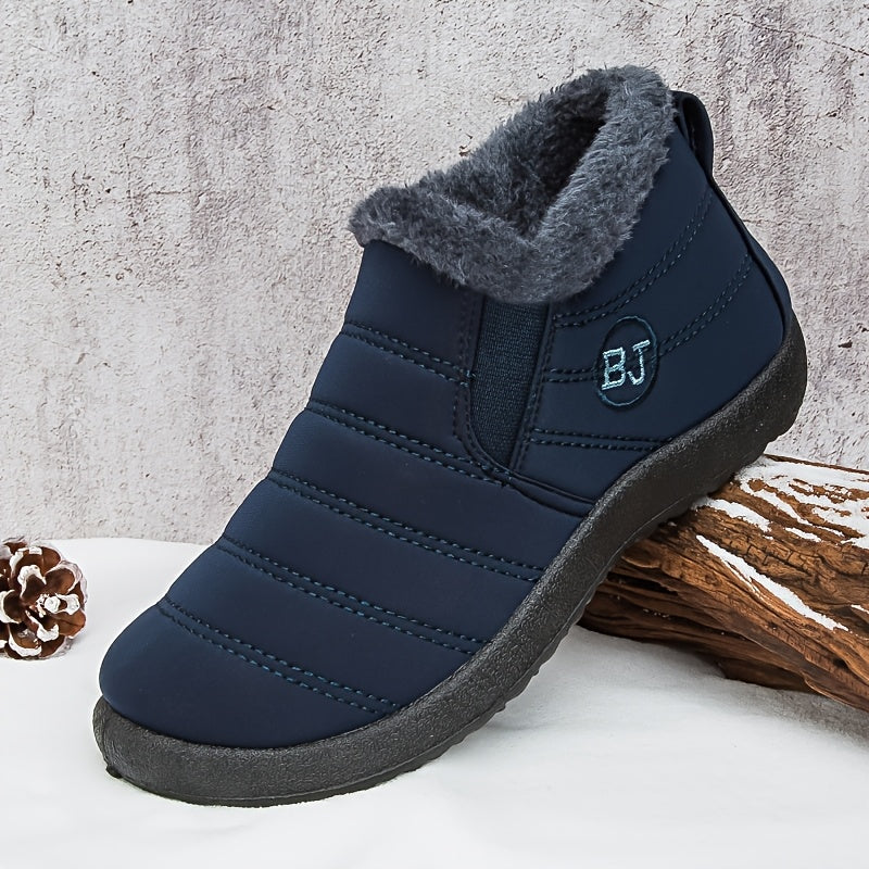 Women Winter Boots Slip On Winter Shoes For Women Ankle Boots Female Snow Boots