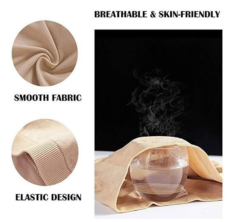 Plus-size Double-layer Anti-slip Underwire Bra with Padded Cups, No-wire Design, and One-piece Style