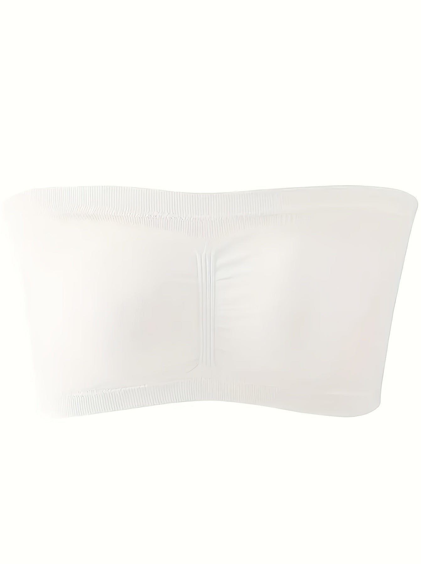 Plus-size Double-layer Anti-slip Underwire Bra with Padded Cups, No-wire Design, and One-piece Style