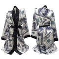 Wholesale Fashion Satin Robe Vendor Custom Nighty for Ladies Sexy Hot Sleeping Silk Robes