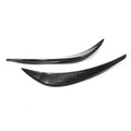 2PCS Carbon Fiber Front Bumper Side Trim Canards Splitter Flaps Spoiler for Audi R8 2008 2009 2010 2011 2012 2013 2014