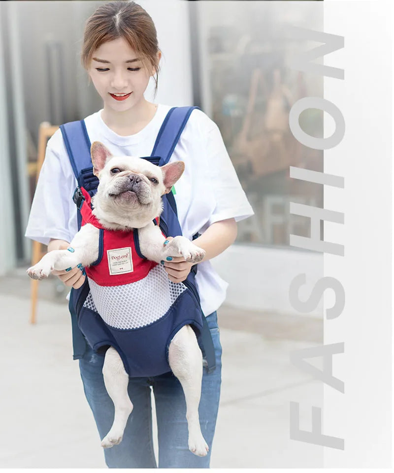 Pet Backpack Carrier For Cat Dogs Front Travel Dog Bag Carrying For Animals Small Medium Dogs Bulldog Puppy Mochila Para Perro