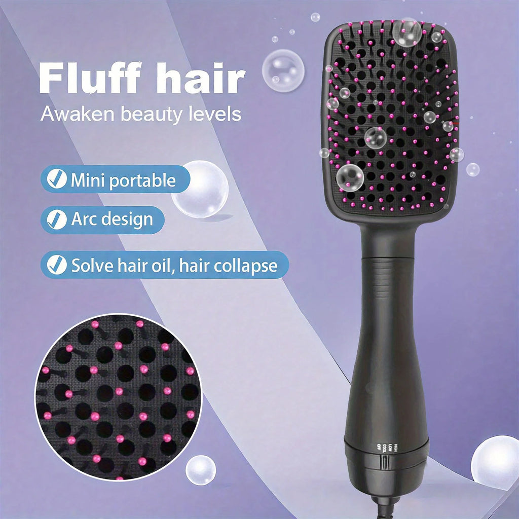 BLUTOOL 4-in-1 Hair Dryer, Curling Iron & Straightener for Women, Ideal Gift for All Hair Types (Wet/Dry Use)