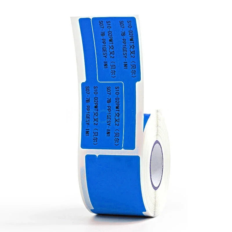 Wireless thermal label printer - suitable for printing product, address and price labels, ink-free, easy to use with smartphones