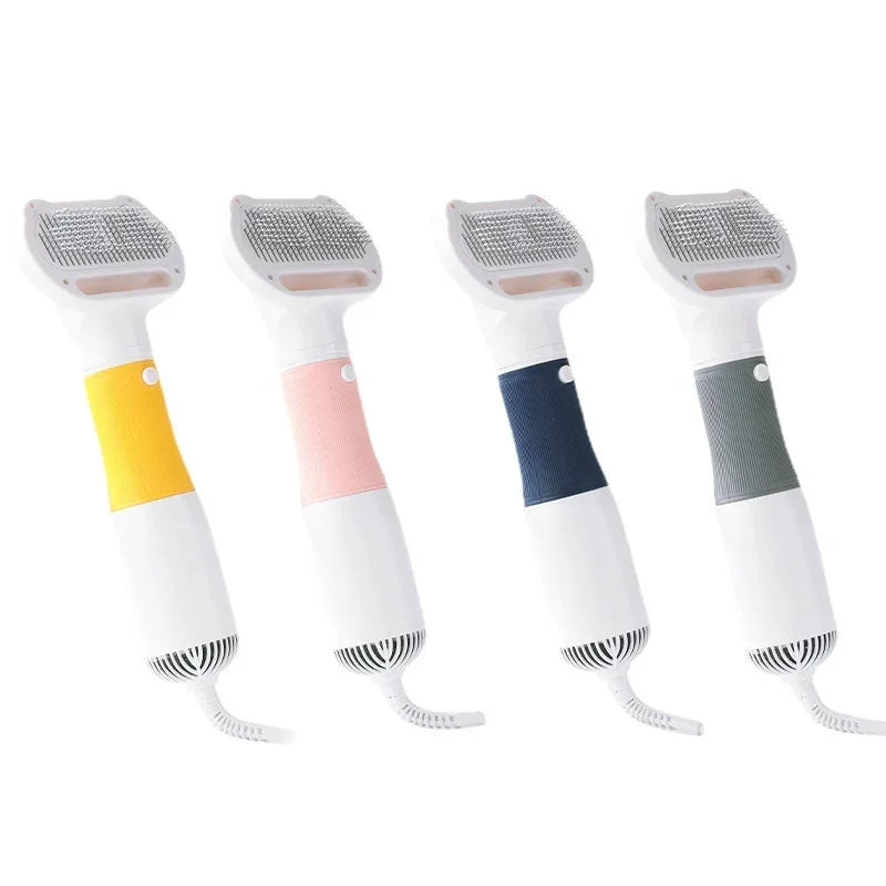 3 in1 Pet Dog Dryer Quiet Dog Hair Dryers and Comb Brush Grooming Kitten Cat Hair Comb Puppy Fur Blower Low Noise Temprature