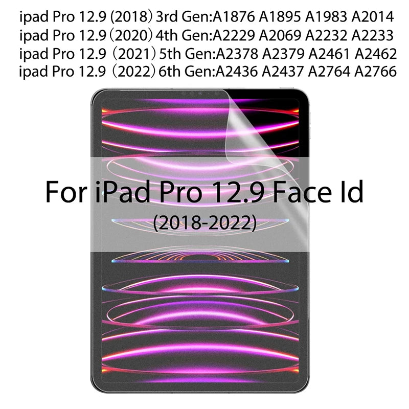 3pcs Tempered Glass For iPad 10 9 8 7 Air 5 4 3 Pro 11 12.9 2022 Screen Protector For iPad 10.2 9th 8th 7th Mini 6 5 Glass Film