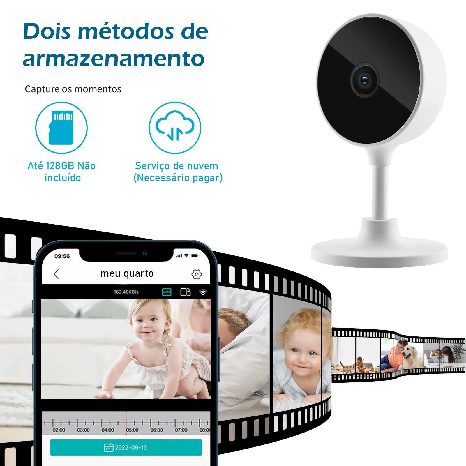 Tuya, Home Surveillance Camera, Wifi Security Camera, Wifi Surveillance Cameras, Monitor, Electronic Baba, Night Vision
