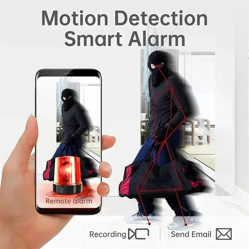 A9 HD Wifi Smart Monitor Surveillance Cameras Sensor Camcorder Web Video Home Safety Wireless Security