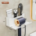 Hot Sale Hair Dryer Holder Wall Mount Suction Cup Bathroom Organizer Wall Mount Hairdryer Holder Straightener Stand Rustproof