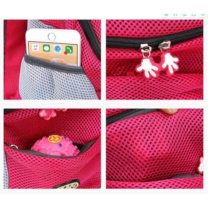 Pet Backpack for Small Medium Dogs Pet Dog Transport Backpack Travel Breathable Dog Carrier Puppy Carrier Pets Carrying Supplies