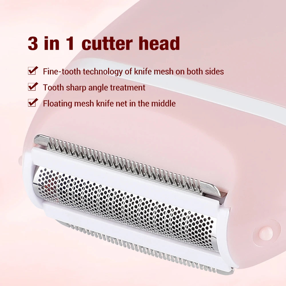 Hair Removal Machine Painless Epilator Women's Electric Shaver Bikini Private Parts Armpit Whole Body Shaving Depilation