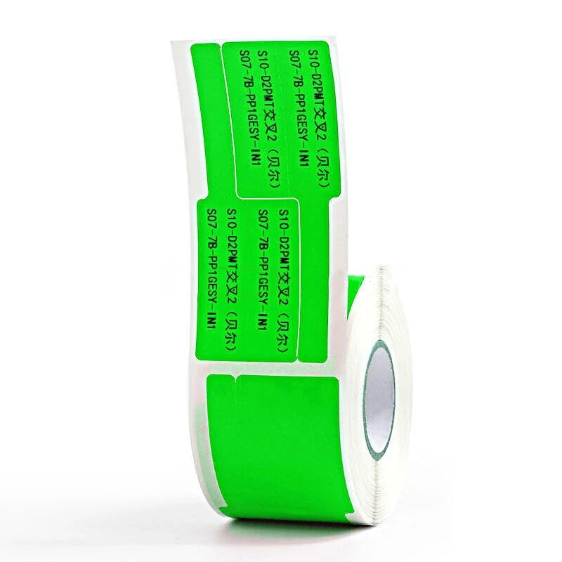 Wireless thermal label printer - suitable for printing product, address and price labels, ink-free, easy to use with smartphones