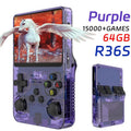 Open Source R36S Retro Handheld Game Console 3.5 Inch IPS Screen RK3326 Chip 15000+Games 64/128GB Portable Pocket Video Player