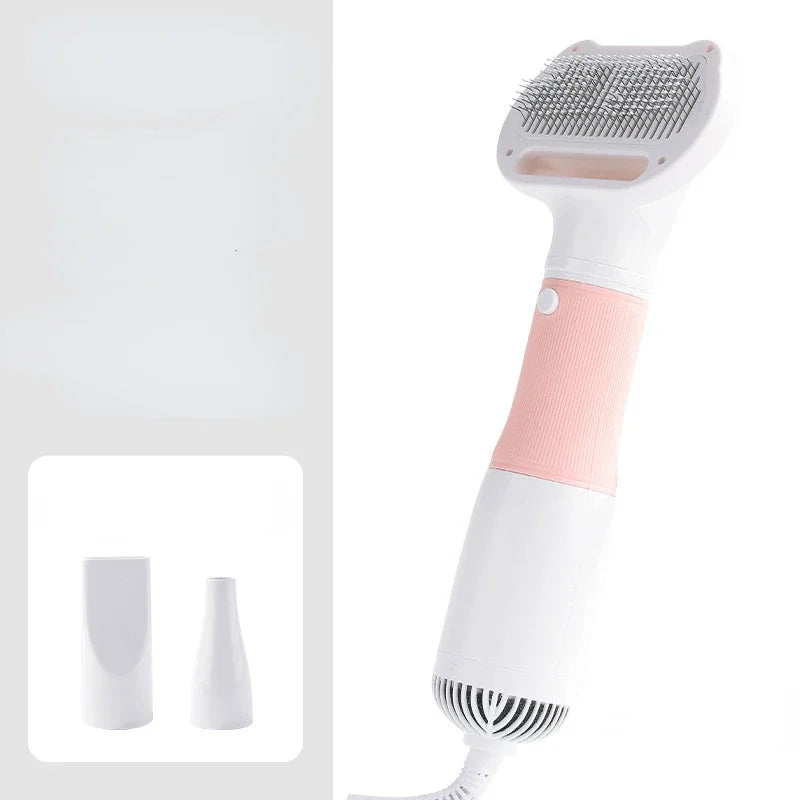 3 in1 Pet Dog Dryer Quiet Dog Hair Dryers and Comb Brush Grooming Kitten Cat Hair Comb Puppy Fur Blower Low Noise Temprature