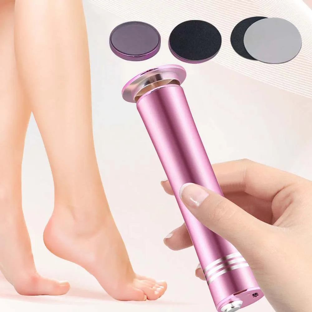 Callus Remover Electric Pedicure Foot Calus Remover Tool Professional Aluminum Callus Remover for Dead Skin and Calluses