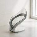 Leaf Shape Soap Box Freestanding Suction Cup Bathroom Organizer Storage Rack for Laundry Soap Accessories