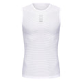 Cycling Reflective Base Layer  Underwear White Cycling Jersey Sport Vest Men Undershirt Quick Dry Elastici Vest Road Bike Jersey