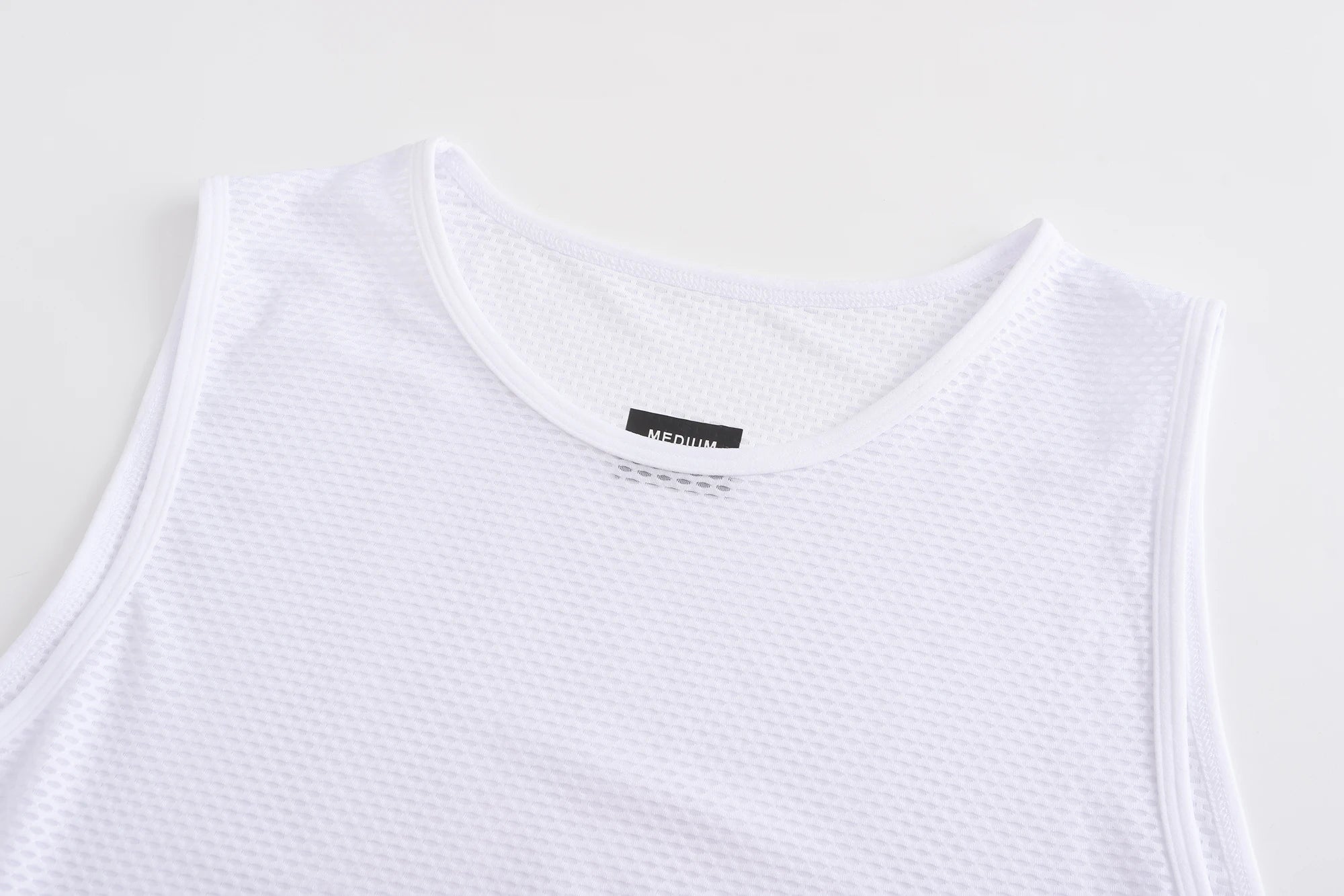 Cycling Reflective Base Layer  Underwear White Cycling Jersey Sport Vest Men Undershirt Quick Dry Elastici Vest Road Bike Jersey