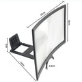 12 Inch 3D Mobile Phone HD Screen Magnifier Universal Portable Foldable Curved Enlarged Screen Magnifier Film for Smartphone