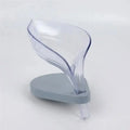 Sink Sponge Drain Leaf Shape Soap Holder Suction Cup Soap Box Creative Storage Drying Rack Cleaning Brush Case Bathroom Supplies