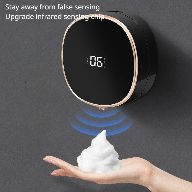 Automatic Sensing Foam Mobile Phone Wall Mounted Foaming Intelligent Sensing Soap Dispenser Hotel Office Building Household