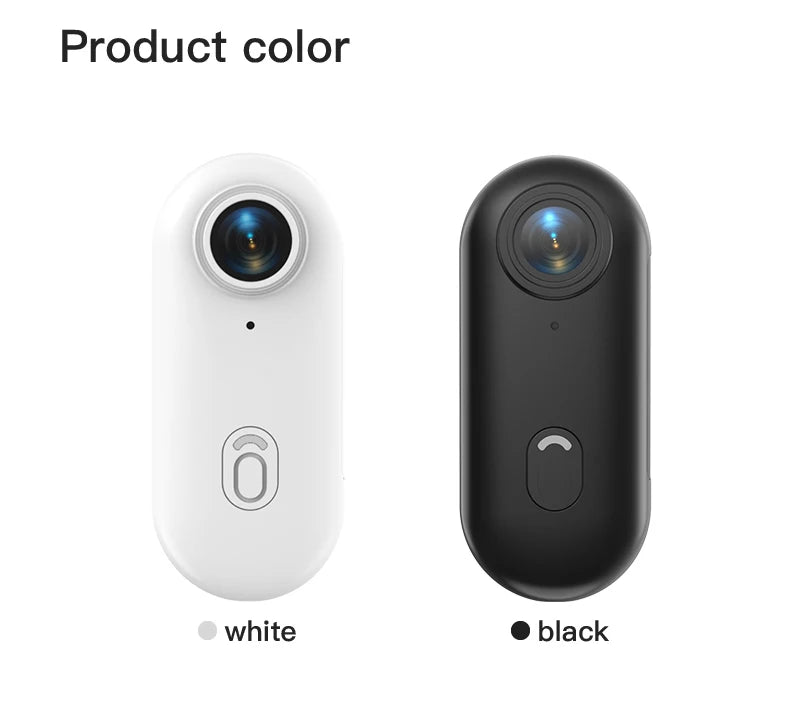 4K Mini Body Camera 64GB Action Cam with Audio & Video Thumb Hands Free Waterproof Recording Wearable Cameras Portable Camcorder