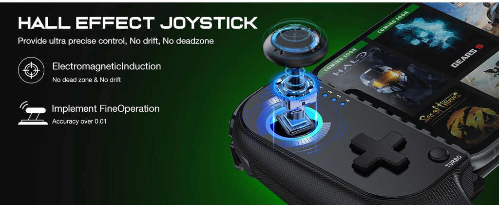 BEBONCOOL MC100 Gamepad Telescopic For Apple IOS Android PUBG COD Stretch Wireless Bluetooth Phone Game Controller Joystick