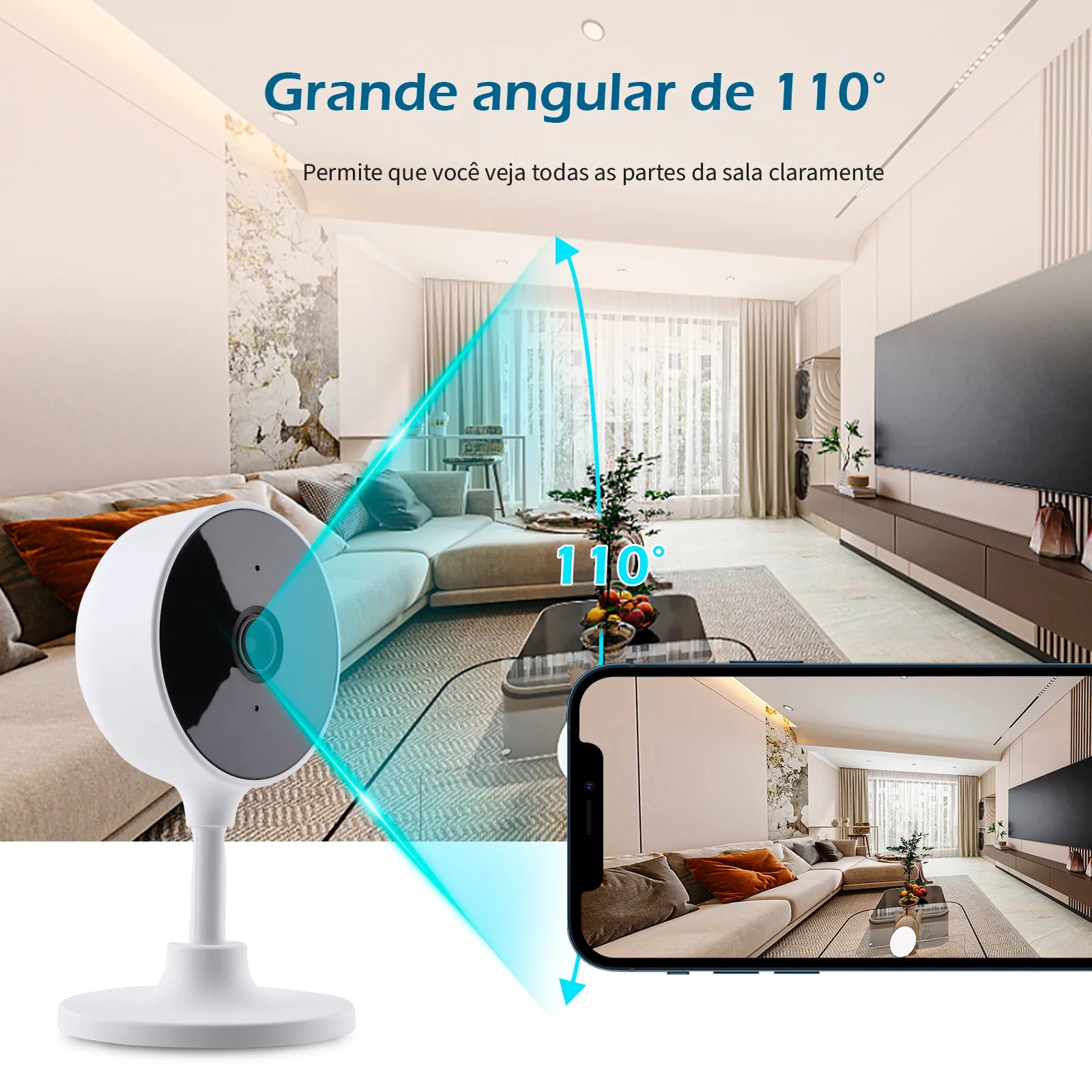 Tuya, Home Surveillance Camera, Wifi Security Camera, Wifi Surveillance Cameras, Monitor, Electronic Baba, Night Vision