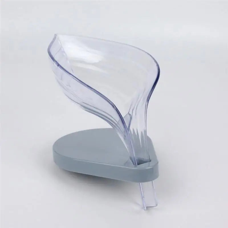 Sink Sponge Drain Leaf Shape Soap Holder Suction Cup Soap Box Creative Storage Drying Rack Cleaning Brush Case Bathroom Supplies