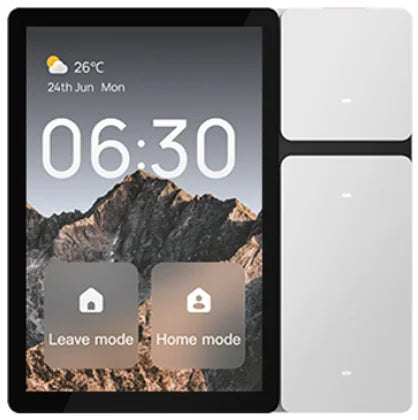 MOES Tuya WiFi Smart Control Panel 3.5" Touch Screen, 3 Relays & Buttons, IR Remote, Bluetooth Sigmesh Hub, Home Automation