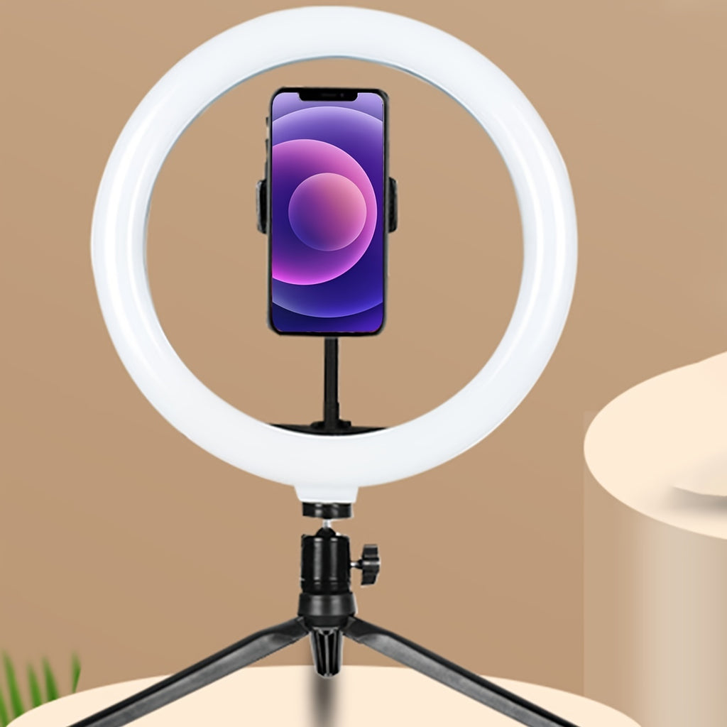 [Professional Fill Light Set] 10 Inch Professional Fill Light Set with 360° Rotation & Multifunctional Switch - Perfect for Photography & Videography!